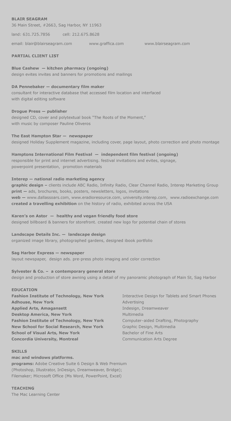 design resume